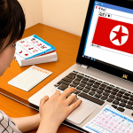 **Image:** A determined student studying for the JLPT exam, surrounded by textbooks (Minna no Nihongo), flashcards with Kanji characters, and a calendar marked with the exam date. The scene should convey a sense of dedication and focus, perhaps with a laptop displaying a Japanese language learning website. Use warm lighting to emphasize the effort and aspiration.
