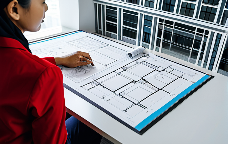 **

"A professional Malaysian architect, fully clothed in modest office attire, reviewing blueprints at a bright and modern co-working space in Kuala Lumpur. Natural lighting, perfect anatomy, correct proportions, well-formed hands, proper finger count, safe for work, appropriate content, professional, family-friendly, high-quality render."

**